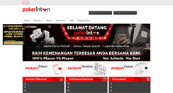 Desktop Screenshot of pokerintan.com
